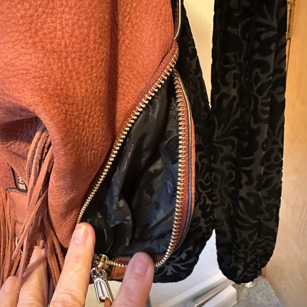 Rebecca Minkoff Convertible Julian Backpack with Fringe - Picture 4 of 11